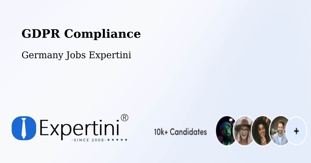 EU GDPR Compliance Statement – Grünwald - Germany Jobs Expertini